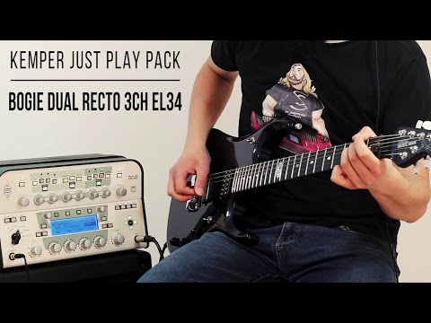 Bogie Dual Recto 3CH EL34 Just Play Profiles for Kemper (Mesa Boogie Dual Rectifier)