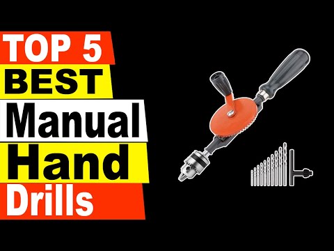TOP 5 Best Manual Hand Drills Review 2021