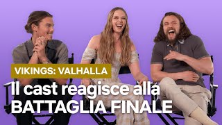 Il cast di VIKINGS: VALHALLA svela i segreti della battaglia finale | Netflix Italia