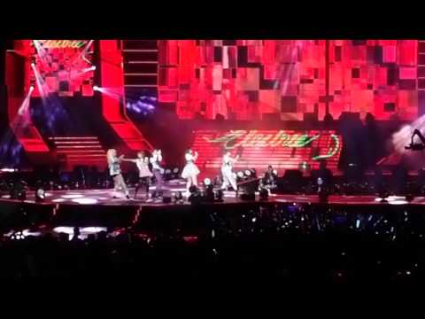 120623 Music Bank F(X) -  Electric Shock