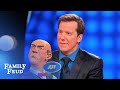 Watch out Steve! Walter ain't no dummy | Celebrity Family Feud
