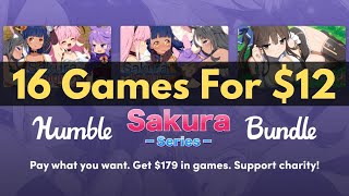 HUMBLE SAKURA SERIES BUNDLE | 16 Games For $12 | ENDS 06-AUG-21