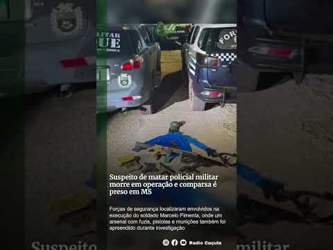 Suspeito de Matar Policial Morre em Confronto e Arsenal é Apreendido! #treslagoas #shorts