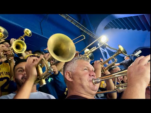 "BOCA CENTRAL CÓRDOBA DESDE LA 12 | TROMPETAS Y FIESTA EN LA TRIBUNA" Barra: La 12 • Club: Boca Juniors • País: Argentina