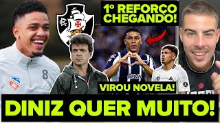 DINIZ QUER MUITO ESSE 9! BRENNER NO VASCO EM 2026! ROJAS TÁ CHEGANDO! ALAN SALDÍVIA VIROU NOVELA!