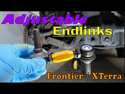 How-To Install Adjustable Endlinks and Sway Bar Bushings On Nissan Frontier and Xterra
