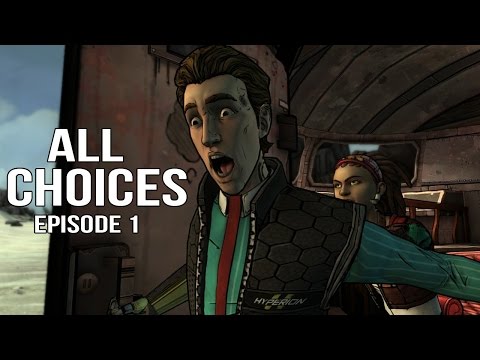All Choices - Tales from the Borderlands Episode 1 - All Choices/ Alternative Choices