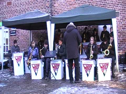 Wigan Youth Jazz Orchestra (WYJO) Haigh Hall, Christmas 2010. Away in a Manger