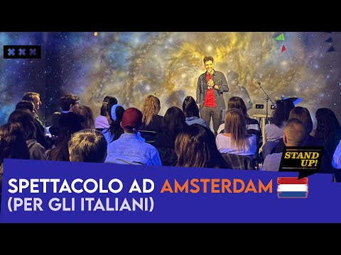 Spettacolo per gli Italiani ad AMSTERDAM - Vincenzo Comunale | Live #standupcomedy