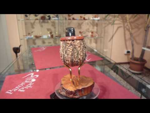 Brand new briar and cork pipe TOM SPANU bent handmade -  eBay item number: 182434050589