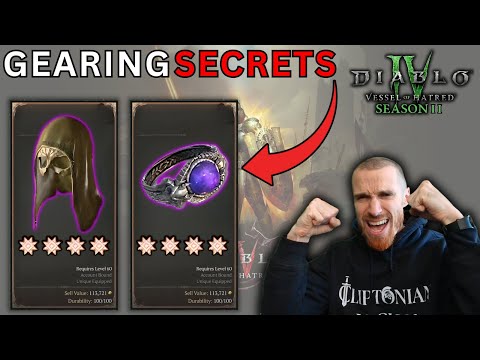 The ULTIMATE Guide To Gear Your Character In Diablo 4 Season 11!