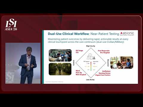 Patrick Pestalozzi, Abionic - Near-Patient Rapid Blood Diagnostics | LSI Asia '26