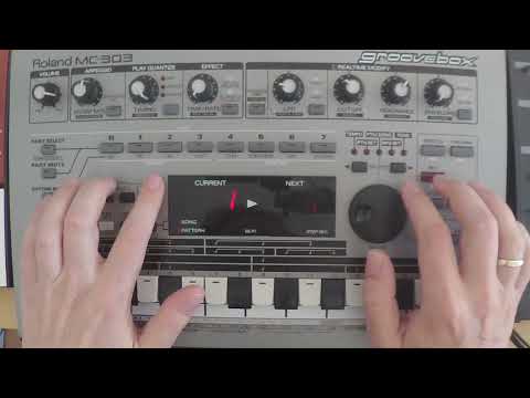 Roland MC 303 Tutorial Three - Recording Arpeggios
