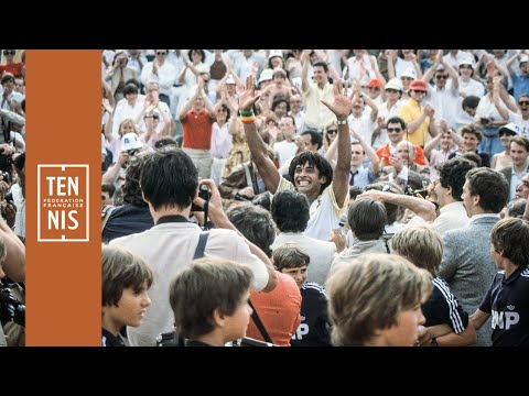 Yannick Noah vs Mats Wilander - Finale | Roland-Garros 1983