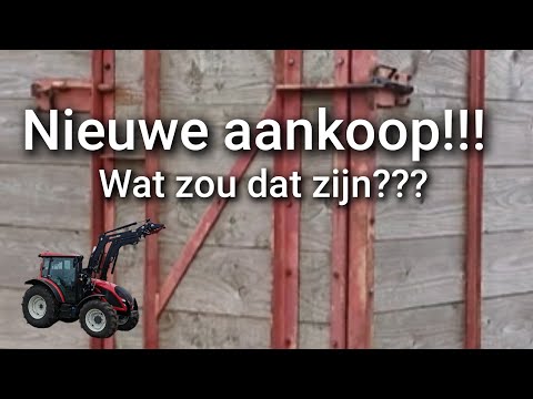NEW PURCHASE!!! What could that be??? | Farmer Gerrit vlogs