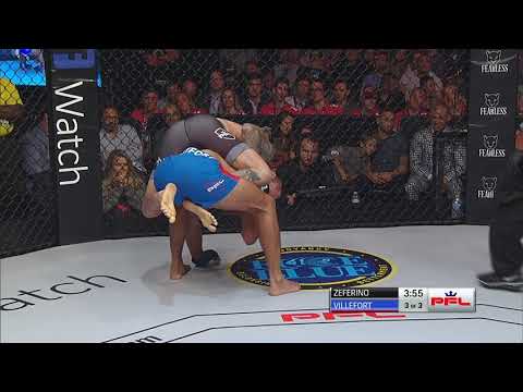 PFL6 AC: Fight 8 Zeferino def Villefort