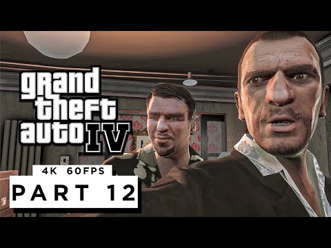 GRAND THEFT AUTO 4 Walkthrough Gameplay Part 12 - (PC 4K 60FPS) RTX 3090 MAX SETTINGS
