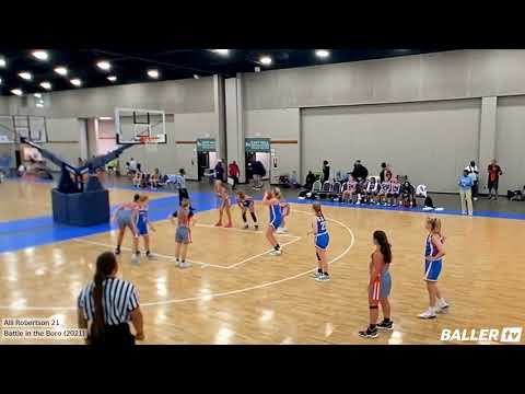 Alli Robertson 2025  6'1" Battle of the Boro 2021 Highlights