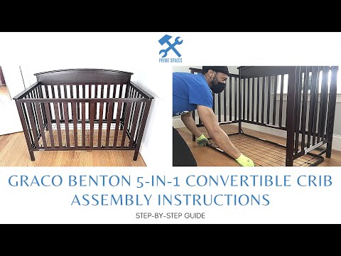 Graco Benton 5-in-1 Convertible Crib Assembly Instructions | How to Assemble Graco Baby Crib