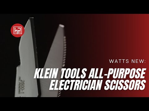 Watts New: Klein Tools All-Purpose Electrician Scissors