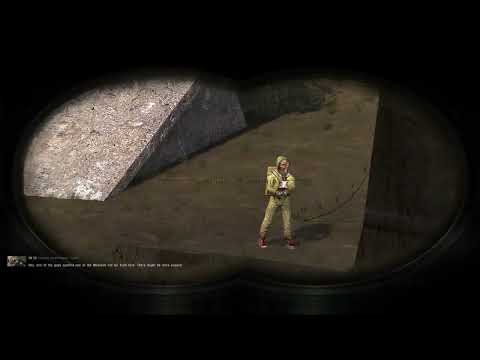 Zombie remembers he was an Ecologist for a second - Stalker Anomaly