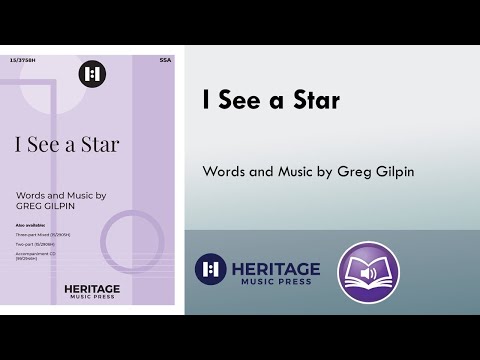 I See a Star (SSA) - Greg Gilpin