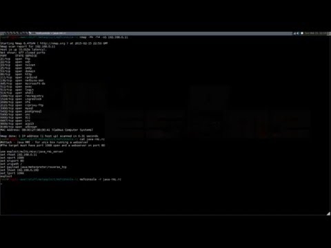 Metasploit - Exploiting Java RMI Server Configuration Code Execution