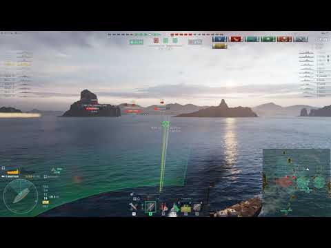 Minotaur British Cruiser | Kraken, 260k Dmg, Dreadnought | World of Warships Replay