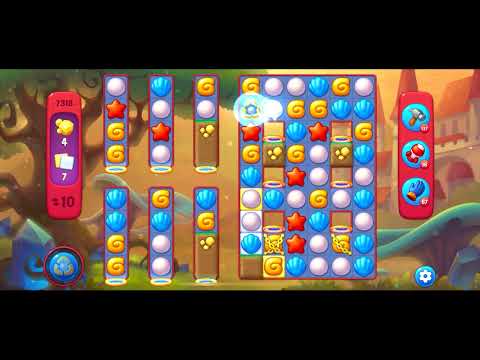 Fishdom Hard level 7318 no boosters フィッシュダム