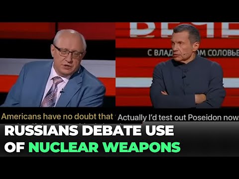 WATCH: 'Let's Test Poseidon On England': Russian TV Casually Debates Use Of Nuclear Weapons