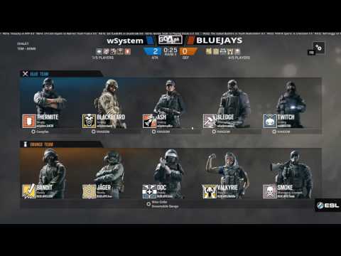 ESL EU Go4R6 (PC) #22 wSystem vs BLUEJAYS