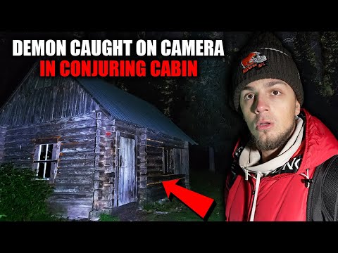 Our SCARY DEMON Encounter Caught On Camera - The Conjuring Cabin