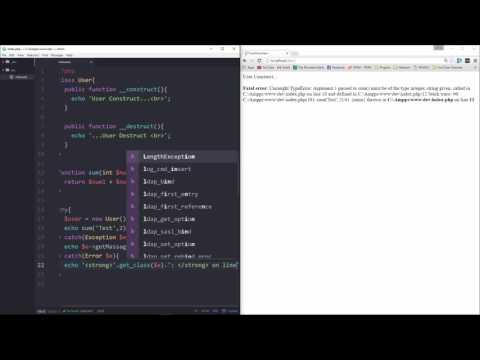 Learn about Error Handling in PHP 7 Part 4