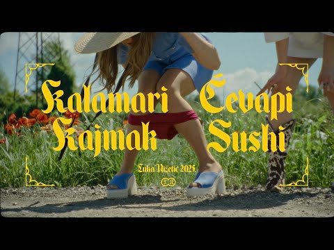 LUKA NIŽETIĆ  - KALAMARI, ĆEVAPI, KAJMAK, SUSHI (Official Video)