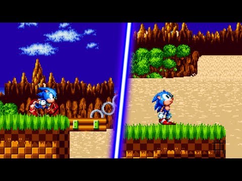 Sonic Mania Plus - Sonic Forces Green Hill Zone Classic Mod