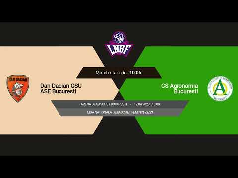LNBF 2022-2023: Dan Dacian CSU ASE București - Agronomia București