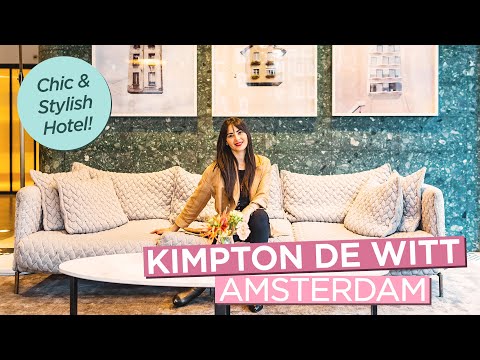 Kimpton De Witt Amsterdam Hotel Room Tour - Central Location in City Center!