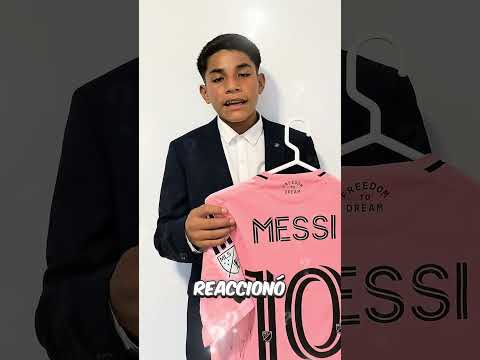 Messi dijo nel al chavito que subió la montaña