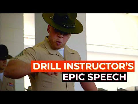 Drill Instructor's Epic Speech on Black Friday | MarinesBootCampHQ.com