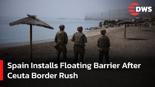 WATCH NOW: Spain Installs Sea Barrier After Deadly Ceuta Migrant Border Crisis | AC15
