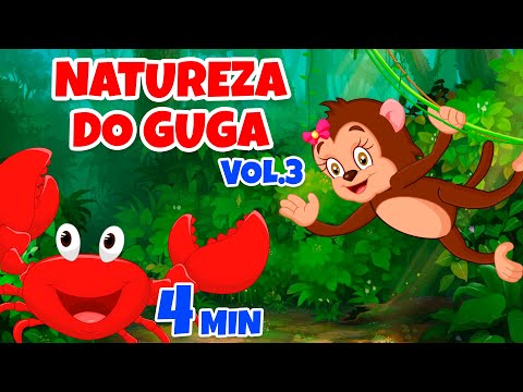 Natureza do Guga Vol. 3 - Giramille 4 min | Desenho Animado Musical