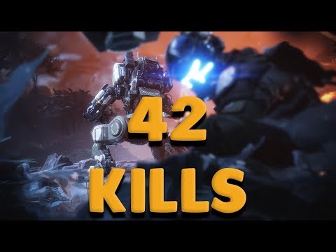 Titanfall 2 - 42 KILLS! One of my Craziest Games Ever + Grapple Ejection Denials