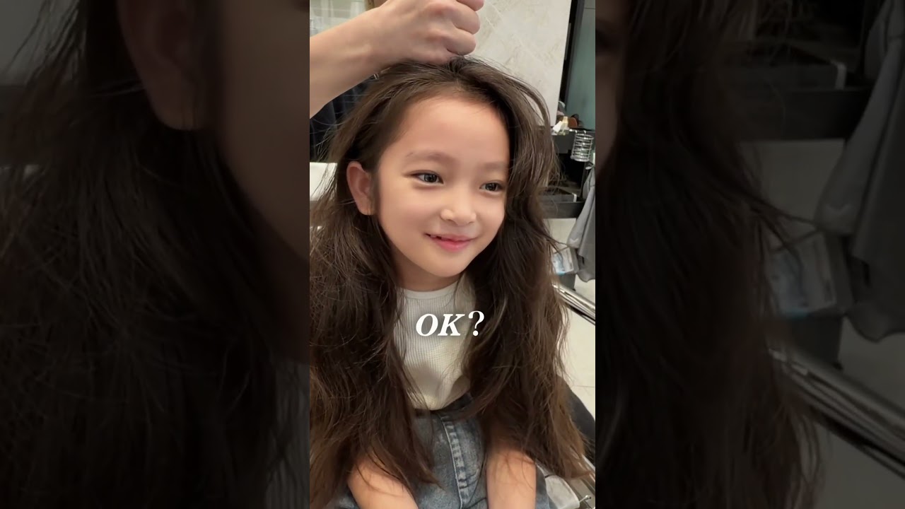 【再生回数５００万越え】美人小学生のイメチェンが大バズり‼️