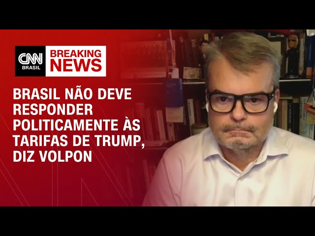 Brasil não deve responder politicamente às tarifas de Trump, diz Volpon | Fechamento de Mercado