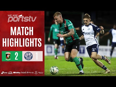 Glentoran 2 - 1 Portadown | Sports Direct Premiership | 01/11/25