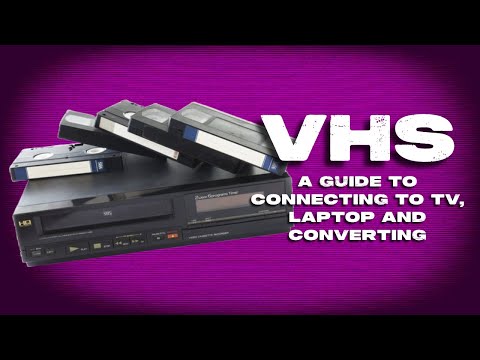 How To Connect VCR/VHS to Modern TV's & Laptops (2026 Guide)