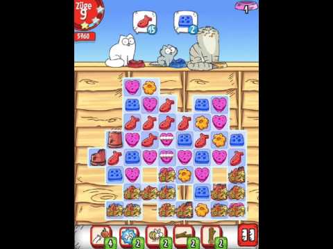 Simons Cat - Crunch Time - Level 128 - No Boosters (by match3news.com)