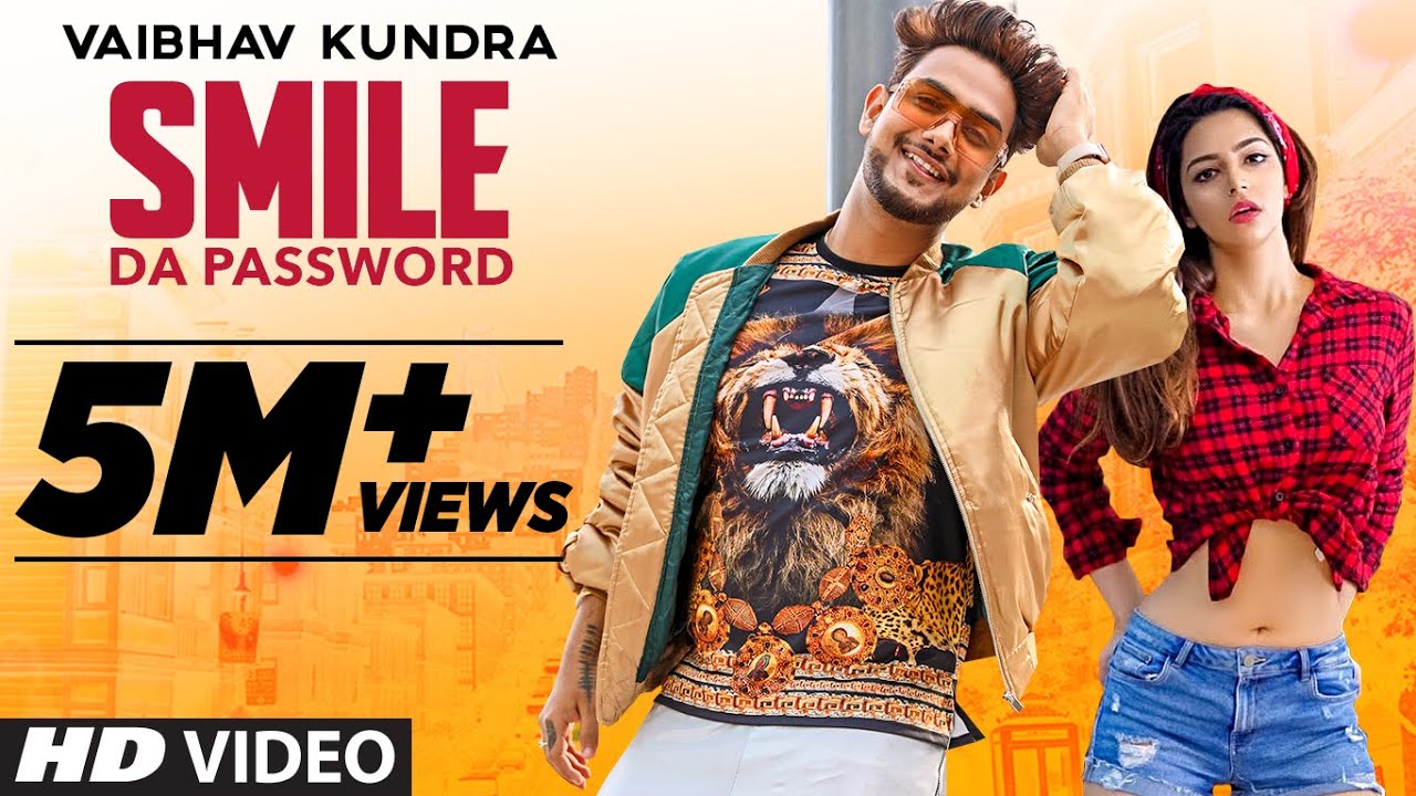 SMILE DA PASSWORD Lyrics- Vaibhav Kundra