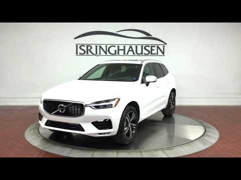 2018 Volvo XC60 T6 AWD R-Design in Crystal White Metallic - 110504