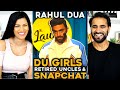 DU GIRLS, RETIRED UNCLES & SNAPCHAT | Rahul Dua | Stand Up Comedy | Crowd Interaction REACTION!!